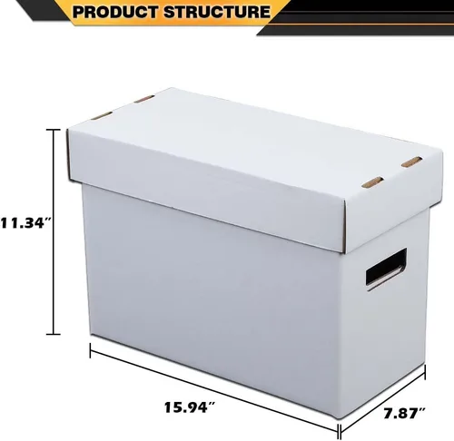 Vista 7 de CNNELL Paquete de 3 cajas de almacenamiento de cómics