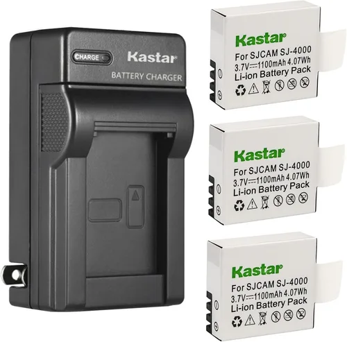 Vista 6 de Kastar Cargador de batería de pared AC para Victure AC200 AC400 AC420 AC700 AC800 AC820 AC900 AC920, WiMiUS Q1 Q2 Q4, Zabia ZOTO, Wavetown DV-A9