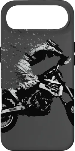 Vista 27 de Motocross Jumping Dirt Bike Rider Vintage Enduro Case for iPhone 17