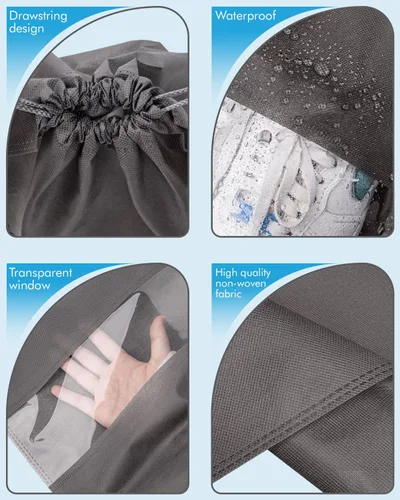 Vista 3 de Bolsas de zapatos, bolsa de zapatos, bolsas de almacenamiento de zapatos, bolsas de zapatos para viajes, bolsa organizadora de zapatos, bolsa