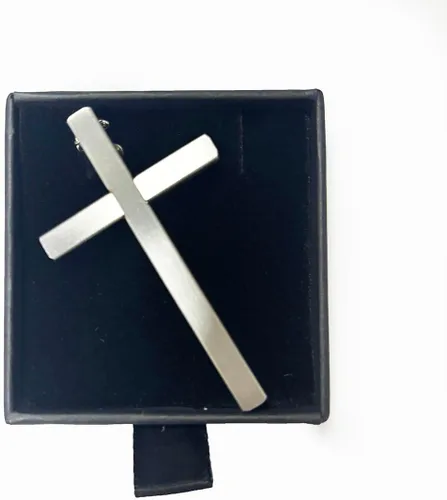 Vista 8 de Collar de cruz de defensa personal, cadena de 21 pulgadas, herramienta de protección oculta de acero inoxidable con bloqueo de seguridad, Acero