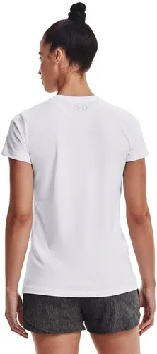 Vista 2 de Under Armour Womens Tech V-Neck Short-Sleeve T-Shirt