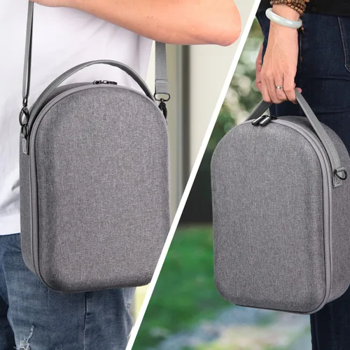 Vista 7 de Carrying Case Compatible with Quest 2 - Sonicgrace for Oculus Quest 2 Carry Case Hard Shell Shockproof Travel VR Oculus Case for Storage Official