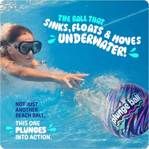 Vista 2 de HydroSport Pelota de inmersión – Juguetes de piscina – Juegos de piscina para niños, adultos y familia – Pelotas de agua – Juguetes de agua
