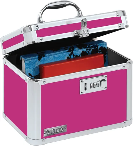 Vista 13 de Vaultz Cajas de seguridad seguras – Caja de seguridad segura con combinación, almacenamiento para documentos, objetos de valor, medicamentos