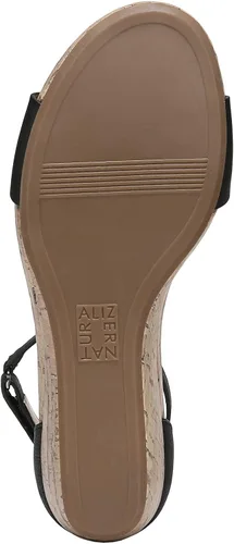 Vista 7 de Naturalizer Sandalias Areda para mujer, Negro