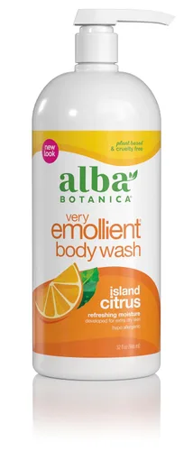 Vista 15 de Alba Botanica Jabón Corporal Muy Emoliente, Rescate de Coco, 32 Oz