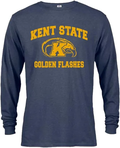 Vista 7 de Sport Your Gear Kent State Golden Flashes Retro Distressed Camiseta de manga larga