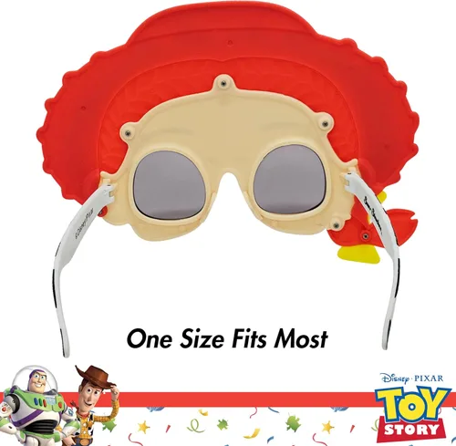 Vista 3 de Sun-Staches Gafas de sol oficiales de Toy Story de Disney Máscara de accesorio para disfraz de Woody, Buzz, Jesse o Forky