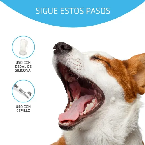 Vista 4 de Artero Gel de pasta dental Dentix para perros para quitar la placa y mantener el mal aliento a raya