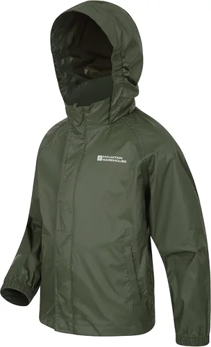 Vista 4 de Mountain Warehouse Chaqueta Pakka impermeable para niños - Capucha ajustable