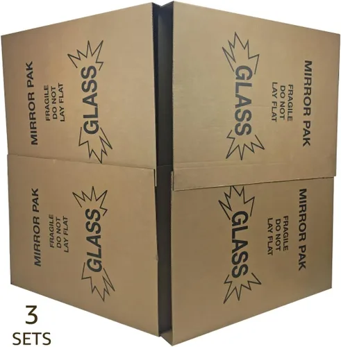 Vista 2 de UBOXES 3 cajas móviles para fotos y espejo para imágenes grandes de hasta 40 x 60 pulgadas