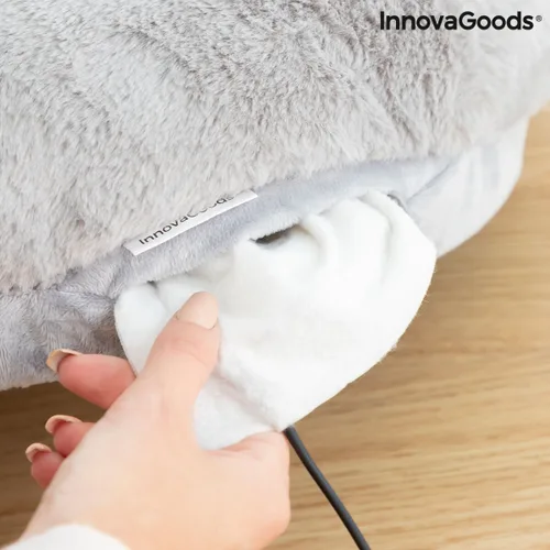 Vista 10 de InnovaGoods Calentador de pies eléctrico unisex con diseño ergonómico y portátil, 3 niveles de temperatura ajustables