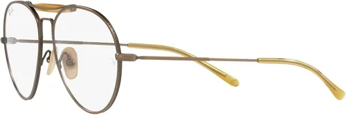 Vista 3 de Ray-Ban RX8063v - Marco de gafas de titanio con receta de aviador