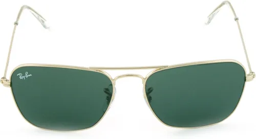 Vista 3 de Nuevos y Originales Ray-Ban RB3136001Oro marco gris lente verde anteojos de sol 55