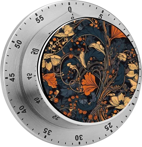 Vista 17 de Temporizadores mecánicos de cocina para cocinar, temporizador magnético de cuenta regresiva de 60 minutos con boca de animal, lindos temporizadores