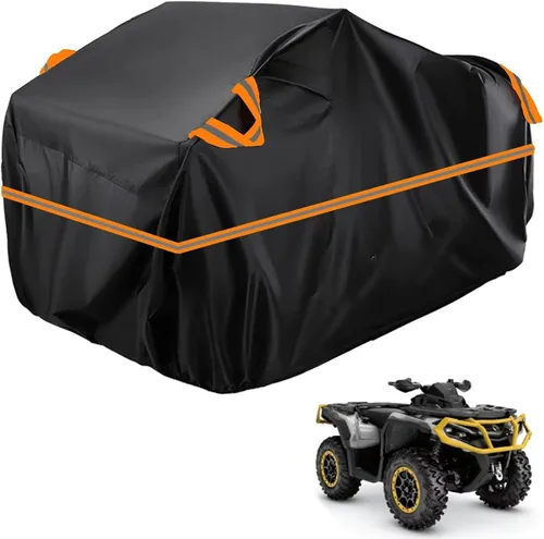 Vista 133 de Cubierta para ATV impermeable compatible con Arctic Cat H1 EFI TRV Cruiser 4x4 2011, cubierta de 210D para vehículos de 4 ruedas, cubierta para quad