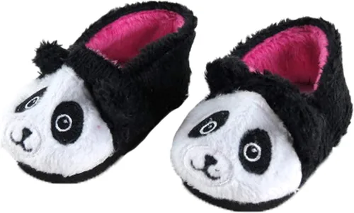 Vista 6 de American Fashion World Mocasines negros para muñecas de 18 pulgadas Calidad premium y diseño moderno Zapatos de muñeca Moda de zapatos
