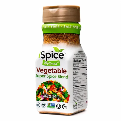 Vista 10 de iSpice Condimento sin sal, 100% libre de sodio, carne de res, pollo, salsa de carne, cerdo, verduras, ensalada y condimentos de mariscos
