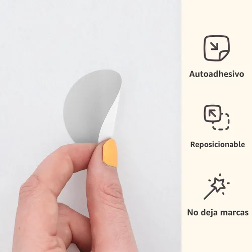 Vista 3 de Teddylabels - Alicorn - Pegatinas de pared fáciles de aplicar y extraíbles: Transforma el dormitorio de tu niño pequeño con decoración de pared