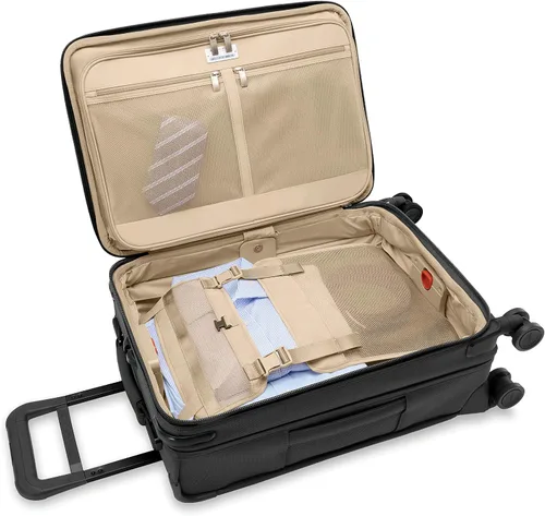 Vista 16 de Briggs & Riley Spinner, Negro, 22-inch Baseline Essential Carry-On, Briggs & Riley Spinners de línea base