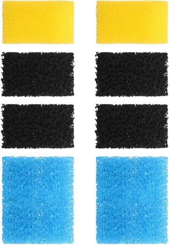 Vista 9 de AquaMiracle Filtro de acuario para acuarios de 10 a 40 galones, filtros de tanque de peces, filtro de tortuga, filtro de potencia interna