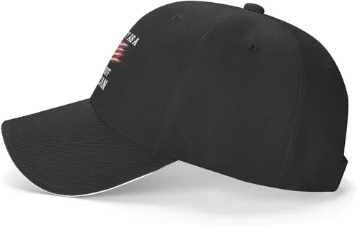 Vista 3 de I Identifys As A Pissed Off American Hat for Men Baseball Hats Graphic Hats, Negro13