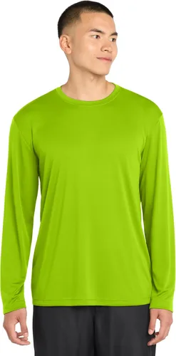 Vista 16 de SPORT-TEK Camiseta de manga larga PosiCharge Competitor Azul atómico