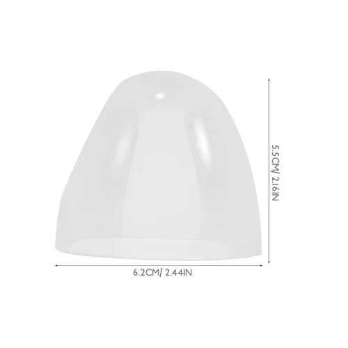 Vista 2 de Tapas de repuesto para biberones de bebé, 4 unidades, cuello ancho, accesorios de tapa de 2.4 in