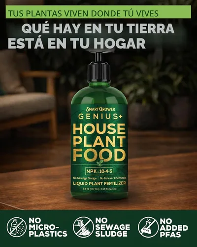 Vista 3 de Alimento vegetal para plantas de interior, fácil de limpiar, fertilizante