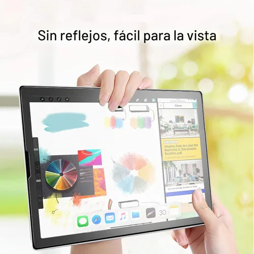 Vista 5 de Ailun Protector de pantalla con textura de papel para iPad Air 4/5 generación [10.9 pulgadas, 2022 5ª y 2020 4ª generación], iPad Pro de 11 pulgadas