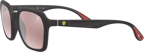 Vista 3 de Ray-Ban Rb4343m Scuderia Ferrari Collection Square Sunglasses