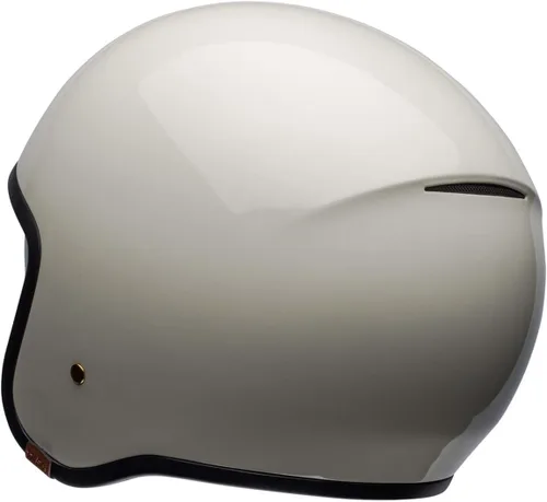 Vista 5 de Casco de moto BELL TX501 Culture 2-Blanco (Gloss Vintage White)