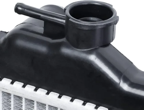 Vista 4 de M-AUTO Radiador de aluminio estilo OE compatible con Toyota Highlander 2001 2002 2003 3.0L V6 sin paquete de remolque transmisión automática DPI 2452