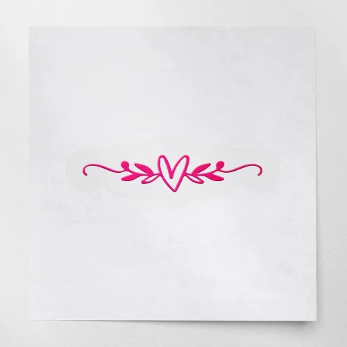 Vista 15 de Calcomanías de corazón florecer con hojas (plata metálica) (juego de 2) calcomanías de vinilo de lujo resistentes a la intemperie para laptop
