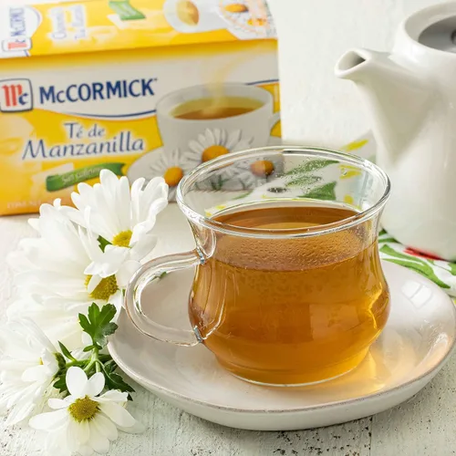 Vista 4 de McCormick 25 bolsas de té de manzanilla sin cafeína, 1.06 onzas