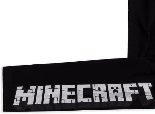 Vista 9 de Minecraft Paquete de 2 camisetas gráficas de manga larga para niños de Mobs