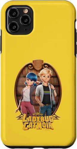 Vista 12 de Funda para iPhone 13 Miraculous Ladybug and Cat Noir The Movie Marinette Adrien