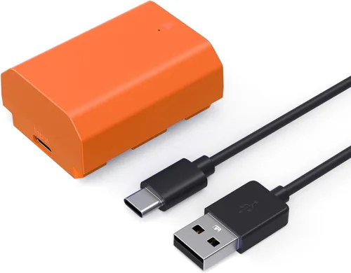 Vista 2 de SMALLRIG Batería USB-C de repalcement de 2400mAh y kit de batería de cámara NP-FZ100 para Sony