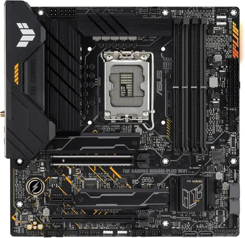 Vista 4 de ASUS TUF Gaming B660M-PLUS WiFi Intel LGA 1700 Micro ATX DDR5 placa base