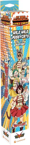Vista 7 de Jasco My Hero Academia - Juego de cartas coleccionables de la serie 3 Wild Wild Pussycats Tapete de juego de goma de 18 x 24 pulgadas A partir