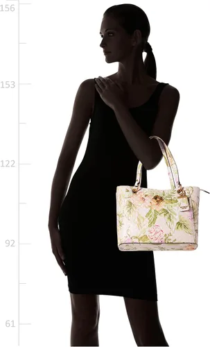 Vista 6 de GUESS Nerina - Bolsa pequeña de Noel, Durazno (PEACH FLORAL)