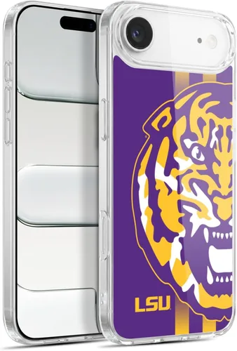 Vista 30 de Head Case Designs Funda de gel suave con licencia oficial de la Universidad Estatal de Louisiana LSU Camou compatible con Apple iPhone 7 Plus/iPhone