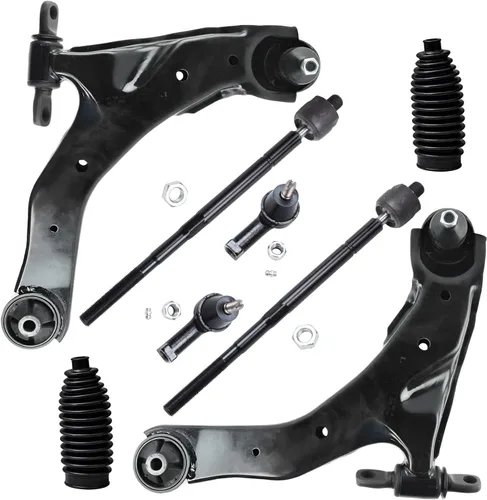 Vista 108 de Detroit Axle - Kit de brazos de control de extremo de 8 piezas para Toyota 2001-2003 Highlander 2002-2003 Camry Lexus ES300, 2 conjuntos de brazos