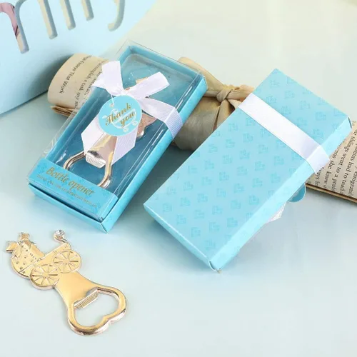 Vista 5 de Paquete de 12 recuerdos de baby shower para niños, recuerdos de fiesta de baby shower para abridores de botellas de invitados, regalos