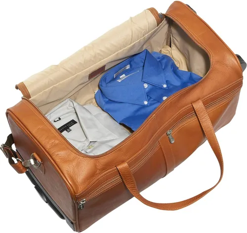 Vista 7 de Duffel sobre ruedas, Saddle, Bolsa de lona con ruedas