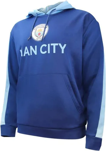 Vista 4 de Icon Sports Men’s Pullover Hoodie – Officially Licensed Soccer Athletic Casual Sweatshirt Football Fcb45ph_azul marino