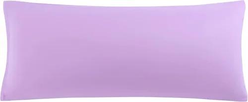 Vista 30 de uxcell Funda de almohada corporal de microfibra suave con cierre de cremallera, fundas de almohada largas para almohadas corporales, tejido de 90