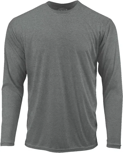 Vista 20 de DRI-Equip - Camisas de manga larga para deporte, disipa la humedad. Blanco