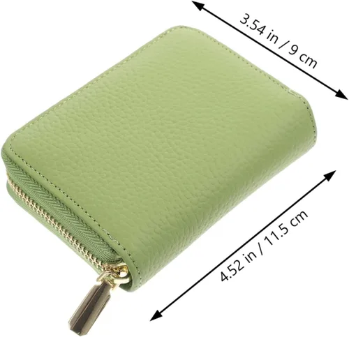 Vista 2 de NUOBESTY 3 unids Cartera Titular Billeteras De Hombres Cuero Original Organizador Portátil Carteras Para Hombres De Cuero Original Id Bag Mens